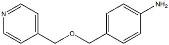 4-[(pyridin-4-ylmethoxy)methyl]aniline|