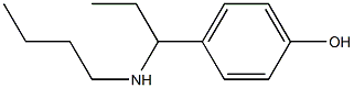 4-[1-(butylamino)propyl]phenol