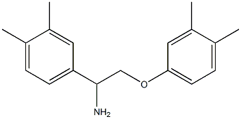 4-[1-amino-2-(3,4-dimethylphenoxy)ethyl]-1,2-dimethylbenzene|