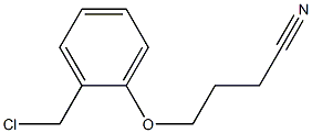  4-[2-(chloromethyl)phenoxy]butanenitrile