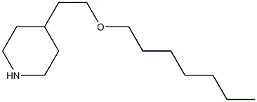  4-[2-(heptyloxy)ethyl]piperidine