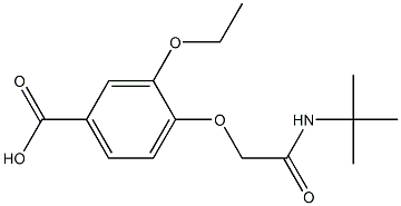 4-[2-(tert-butylamino)-2-oxoethoxy]-3-ethoxybenzoic acid|