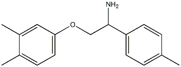 4-[2-amino-2-(4-methylphenyl)ethoxy]-1,2-dimethylbenzene|