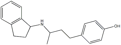 4-[3-(2,3-dihydro-1H-inden-1-ylamino)butyl]phenol