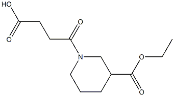  4-[3-(ethoxycarbonyl)piperidin-1-yl]-4-oxobutanoic acid