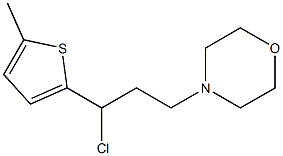 4-[3-chloro-3-(5-methylthien-2-yl)propyl]morpholine