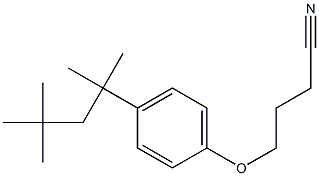 4-[4-(2,4,4-trimethylpentan-2-yl)phenoxy]butanenitrile