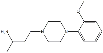 4-[4-(2-methoxyphenyl)piperazin-1-yl]butan-2-amine Structure