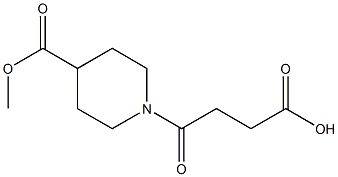 4-[4-(methoxycarbonyl)piperidin-1-yl]-4-oxobutanoic acid