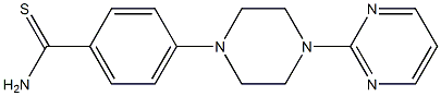 4-[4-(pyrimidin-2-yl)piperazin-1-yl]benzene-1-carbothioamide