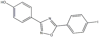  4-[5-(4-iodophenyl)-1,2,4-oxadiazol-3-yl]phenol