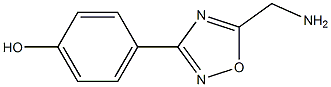  4-[5-(aminomethyl)-1,2,4-oxadiazol-3-yl]phenol