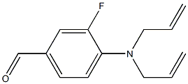 4-[bis(prop-2-en-1-yl)amino]-3-fluorobenzaldehyde|