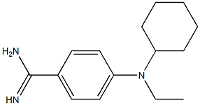 4-[cyclohexyl(ethyl)amino]benzene-1-carboximidamide