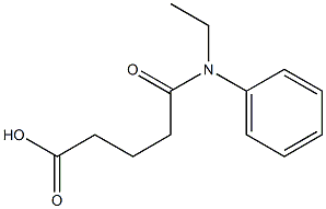 4-[ethyl(phenyl)carbamoyl]butanoic acid 结构式