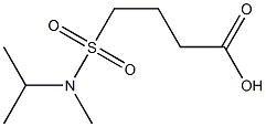 4-[methyl(propan-2-yl)sulfamoyl]butanoic acid|