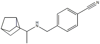  4-{[(1-{bicyclo[2.2.1]heptan-2-yl}ethyl)amino]methyl}benzonitrile