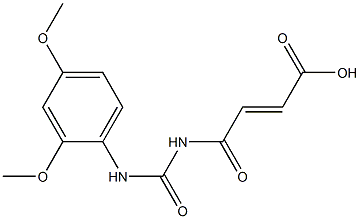  4-{[(2,4-dimethoxyphenyl)carbamoyl]amino}-4-oxobut-2-enoic acid