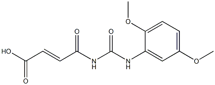 4-{[(2,5-dimethoxyphenyl)carbamoyl]amino}-4-oxobut-2-enoic acid