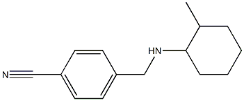 4-{[(2-methylcyclohexyl)amino]methyl}benzonitrile