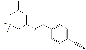 4-{[(3,3,5-trimethylcyclohexyl)oxy]methyl}benzonitrile