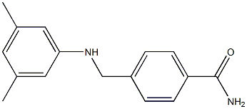  4-{[(3,5-dimethylphenyl)amino]methyl}benzamide