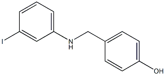  4-{[(3-iodophenyl)amino]methyl}phenol