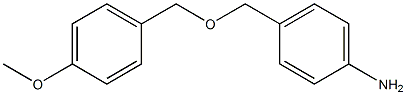 4-{[(4-methoxyphenyl)methoxy]methyl}aniline