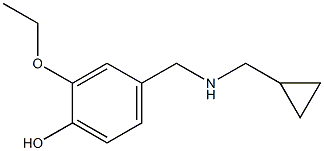 4-{[(cyclopropylmethyl)amino]methyl}-2-ethoxyphenol