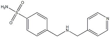  4-{[(pyridin-4-ylmethyl)amino]methyl}benzene-1-sulfonamide