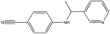 4-{[1-(pyridin-3-yl)ethyl]amino}benzonitrile