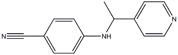 4-{[1-(pyridin-4-yl)ethyl]amino}benzonitrile