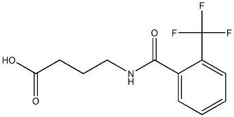 4-{[2-(trifluoromethyl)benzoyl]amino}butanoic acid