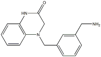 4-{[3-(aminomethyl)phenyl]methyl}-1,2,3,4-tetrahydroquinoxalin-2-one