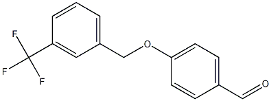  4-{[3-(trifluoromethyl)phenyl]methoxy}benzaldehyde