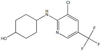 4-{[3-chloro-5-(trifluoromethyl)pyridin-2-yl]amino}cyclohexan-1-ol Structure