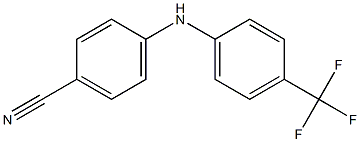 4-{[4-(trifluoromethyl)phenyl]amino}benzonitrile