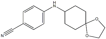 4-{1,4-dioxaspiro[4.5]decan-8-ylamino}benzonitrile|