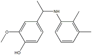  4-{1-[(2,3-dimethylphenyl)amino]ethyl}-2-methoxyphenol