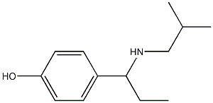 4-{1-[(2-methylpropyl)amino]propyl}phenol