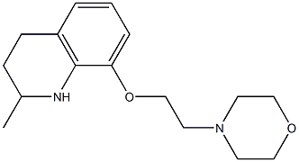 4-{2-[(2-methyl-1,2,3,4-tetrahydroquinolin-8-yl)oxy]ethyl}morpholine