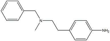4-{2-[benzyl(methyl)amino]ethyl}aniline Structure