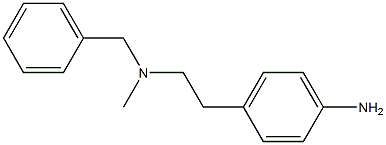 4-{2-[benzyl(methyl)amino]ethyl}aniline,,结构式