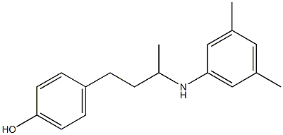  4-{3-[(3,5-dimethylphenyl)amino]butyl}phenol