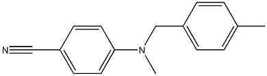 4-{methyl[(4-methylphenyl)methyl]amino}benzonitrile