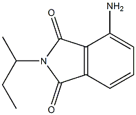 4-amino-2-(butan-2-yl)-2,3-dihydro-1H-isoindole-1,3-dione,,结构式