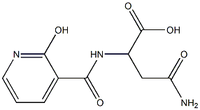 4-amino-2-{[(2-hydroxypyridin-3-yl)carbonyl]amino}-4-oxobutanoic acid