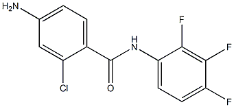 4-amino-2-chloro-N-(2,3,4-trifluorophenyl)benzamide,,结构式