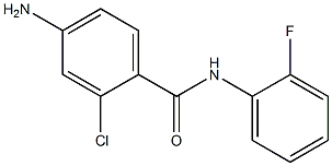 4-amino-2-chloro-N-(2-fluorophenyl)benzamide 结构式