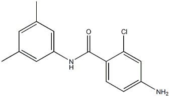 4-amino-2-chloro-N-(3,5-dimethylphenyl)benzamide Structure